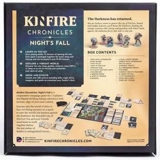 Kinfire Chronicles: Night’s Fall  (1-4) board game collectible [Barcode 850052382056] - Main Image 2