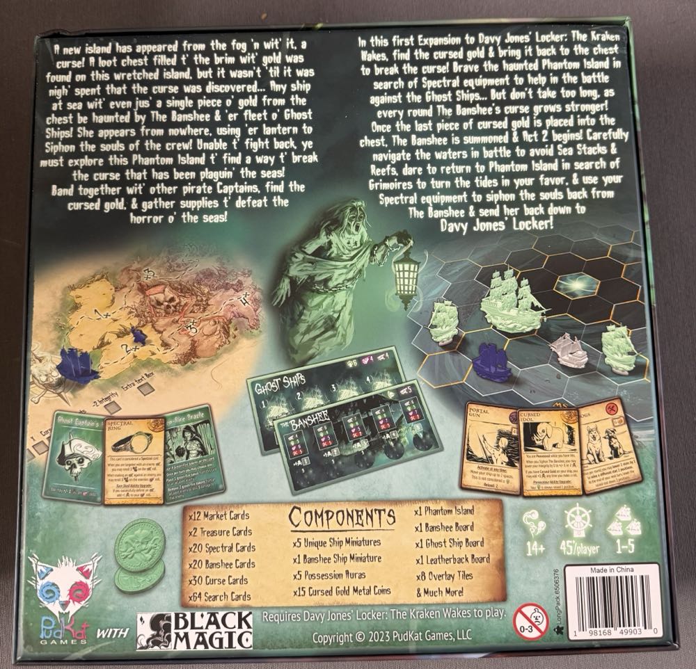 Davy Jones Locker: Curse Of The Ghost Ships | Desková Hra  board game collectible [Barcode 198168499030] - Main Image 2
