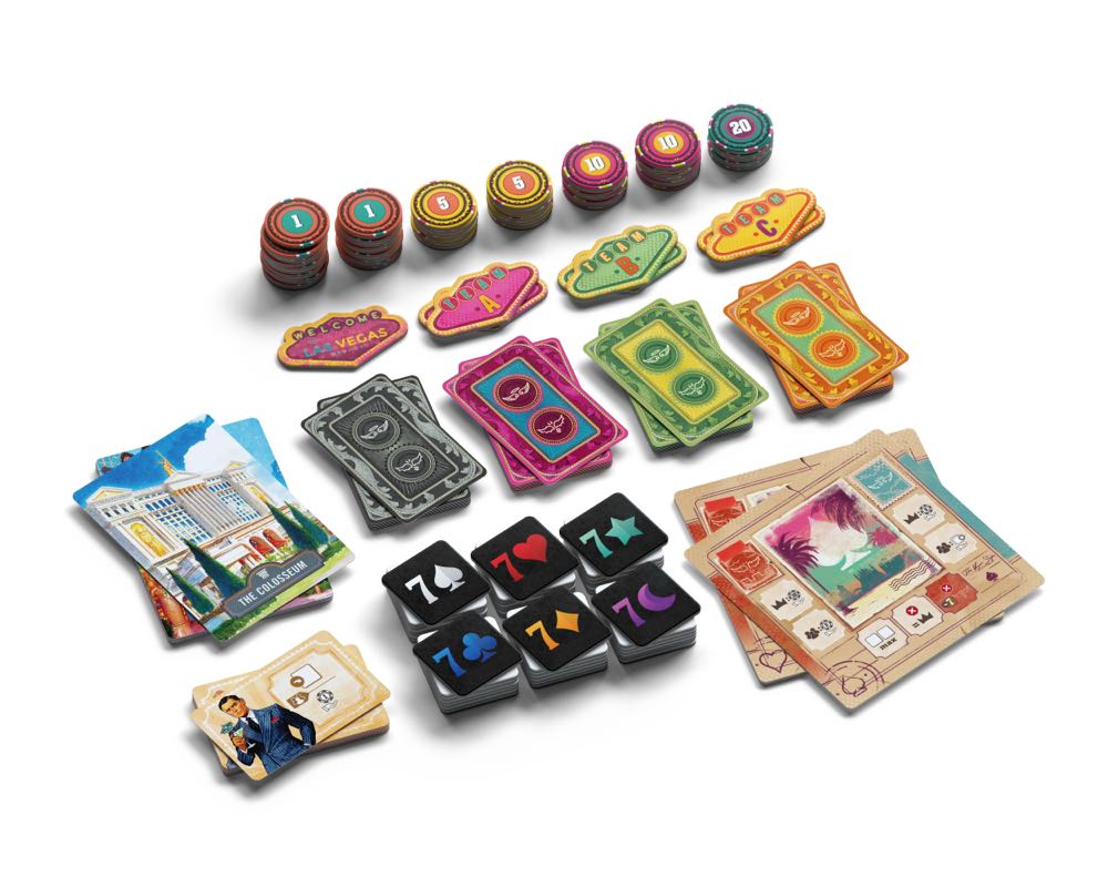 Vegas Strip +upgrades & High Roller Expansion  (2-6) board game collectible - Main Image 2