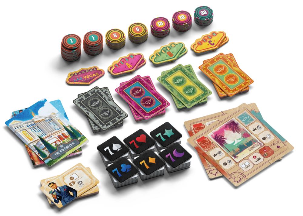 Vegas Strip +upgrades & High Roller Expansion  (2-6) board game collectible - Main Image 4