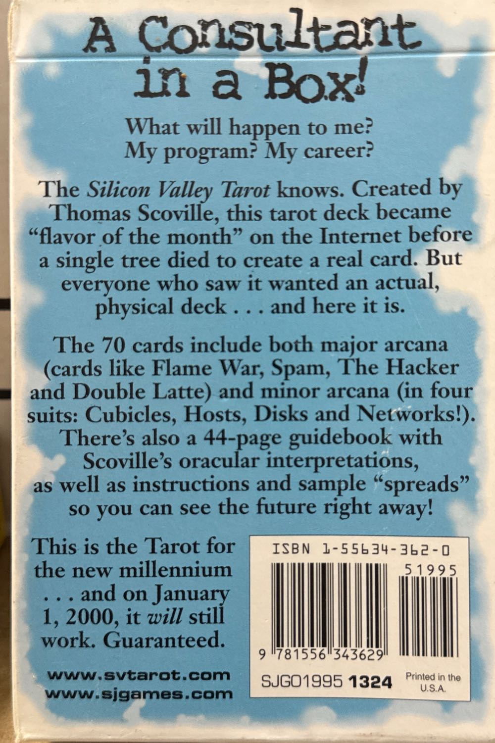 Silicon Valley Tarot  board game collectible [Barcode 9781556343629] - Main Image 2