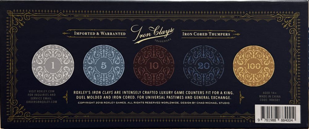 Iron 100 Clays  board game collectible [Barcode 9781988884004] - Main Image 2