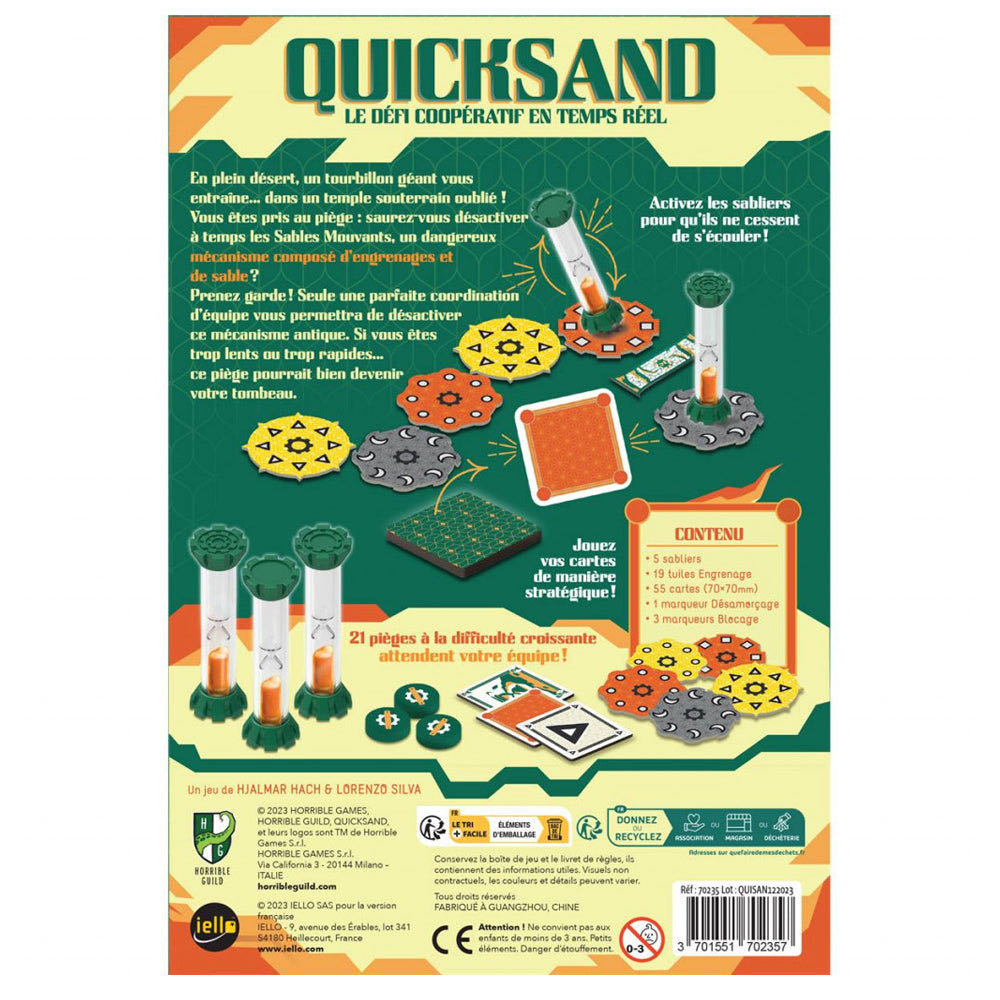 Quicksand  (1-7) board game collectible [Barcode 8056324761761] - Main Image 3