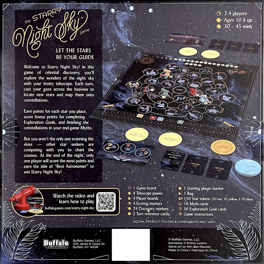 Starry Night Sky  (2 3 4) board game collectible [Barcode 079346004140] - Main Image 2