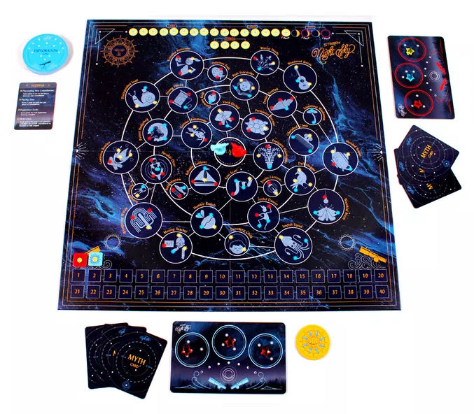 Starry Night Sky  (2 3 4) board game collectible [Barcode 079346004140] - Main Image 3