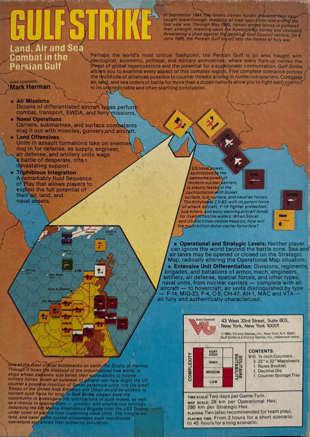 Gulf Strike  (2) board game collectible - Main Image 2