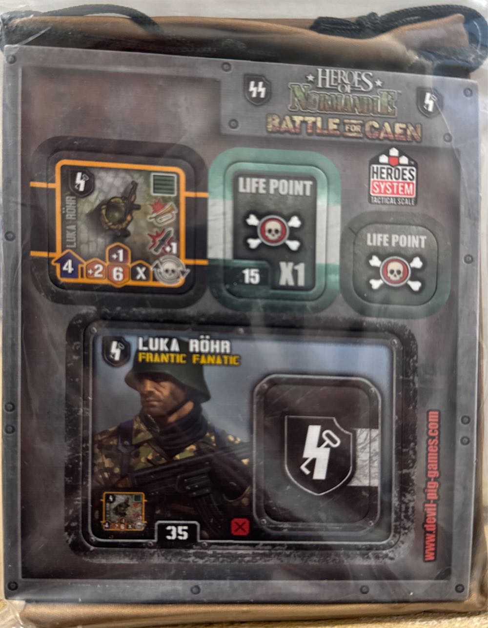 Heroes Of Normandie: Big Red One Bacon More 2 Normandie  board game collectible [Barcode 3760372230142] - Main Image 2