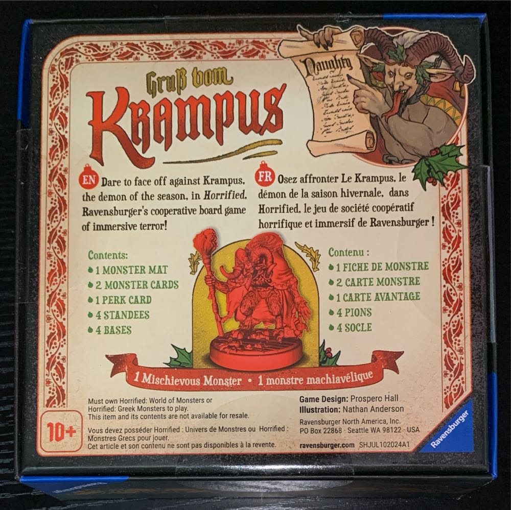 Horrified: Krampus  (1 - 5) board game collectible - Main Image 2