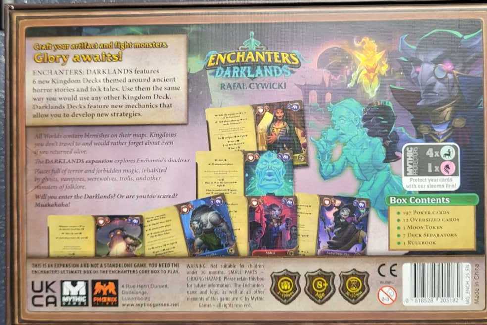 Enchanters: Darklands  (2-4) board game collectible [Barcode 618528205182] - Main Image 2