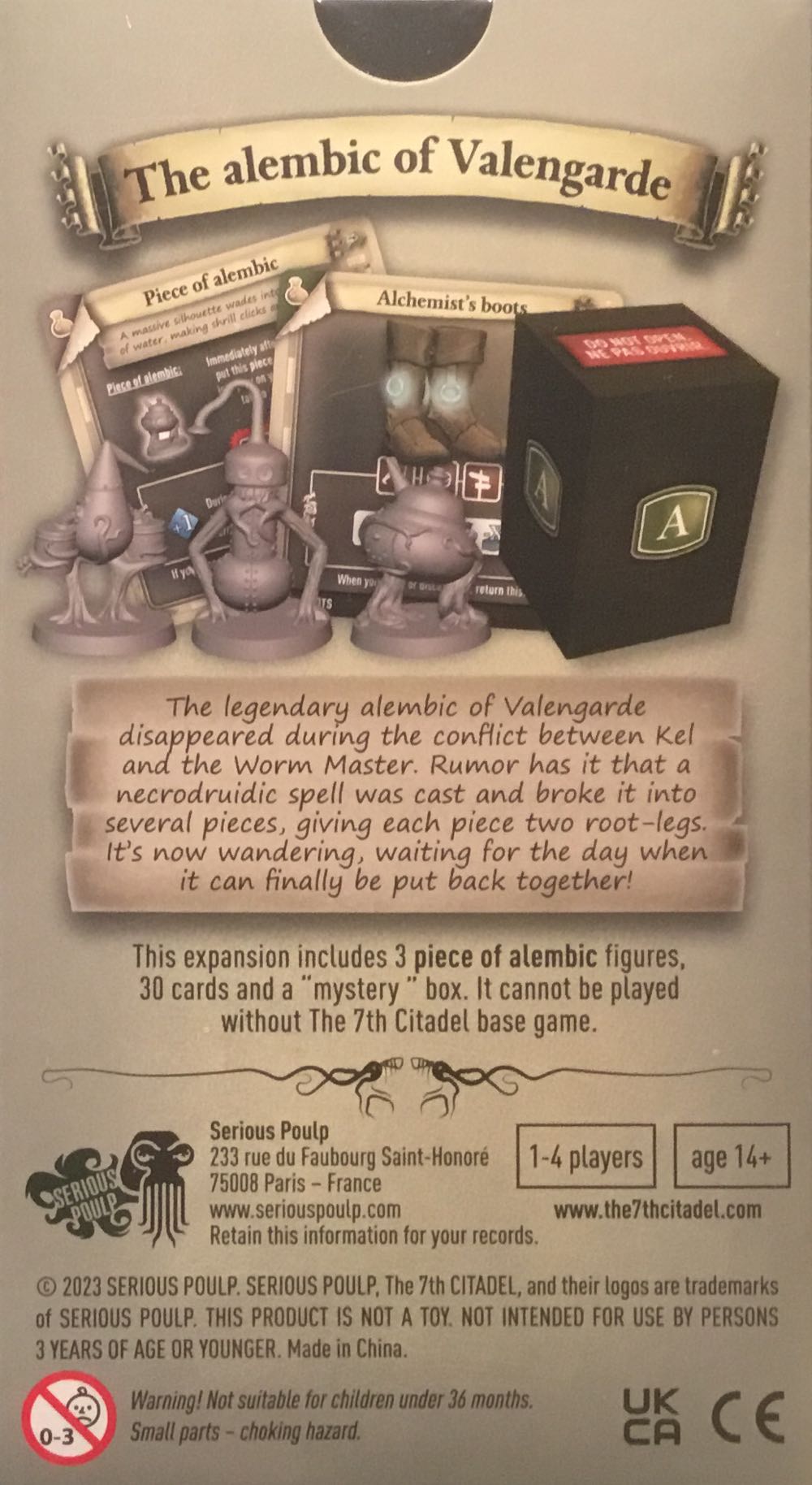 The 7th Citadel: The Alembic Of Valengarde  (1 - 4) board game collectible [Barcode 3760212170775] - Main Image 3
