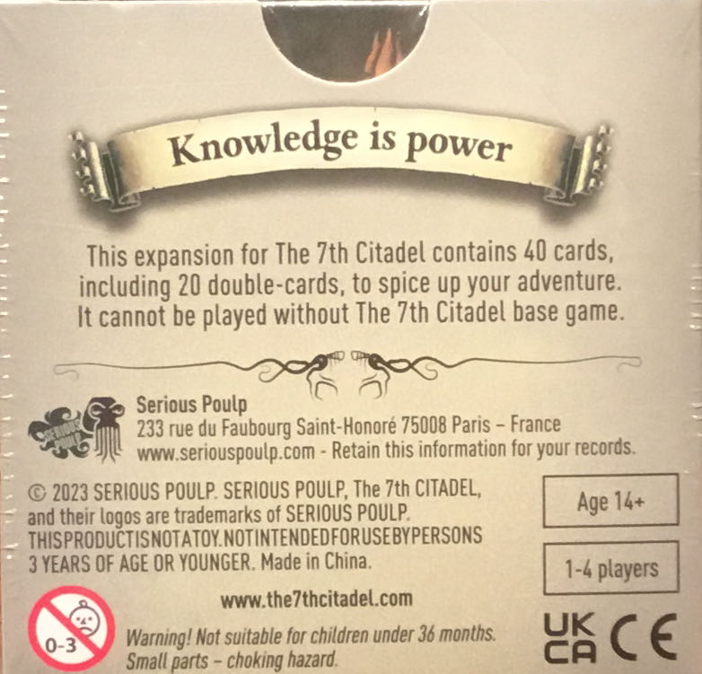 The 7th Citadel: Knowledge Is Power  (1 - 4) board game collectible [Barcode 3760212170799] - Main Image 3
