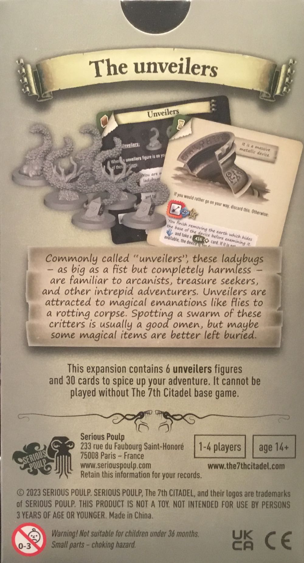 The 7th Citadel: The Unveilers  (1 - 4) board game collectible [Barcode 3760212170829] - Main Image 3