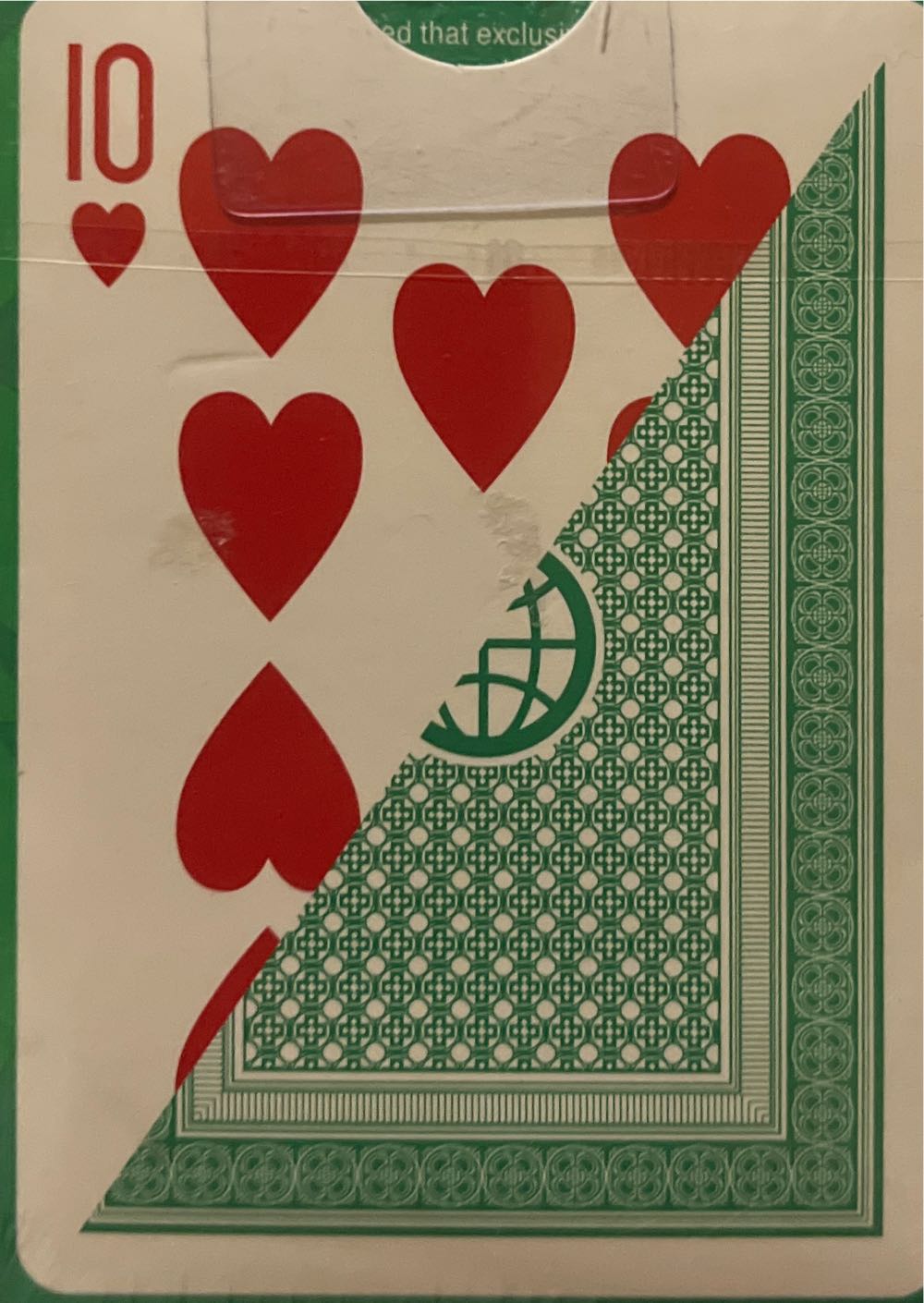 Classic Playing Cards Green Catamundi  board game collectible [Barcode 073854096895] - Main Image 2