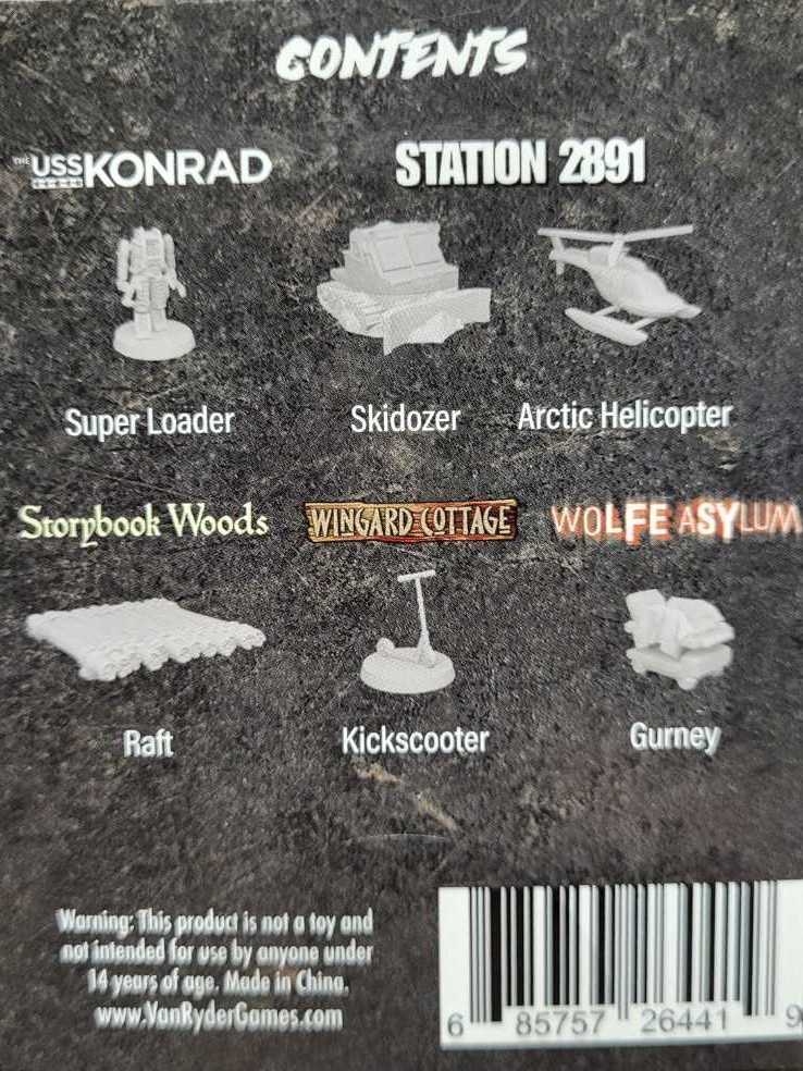 Final Girl: S2 Vehicles Miniatures  board game collectible [Barcode 685757264419] - Main Image 2