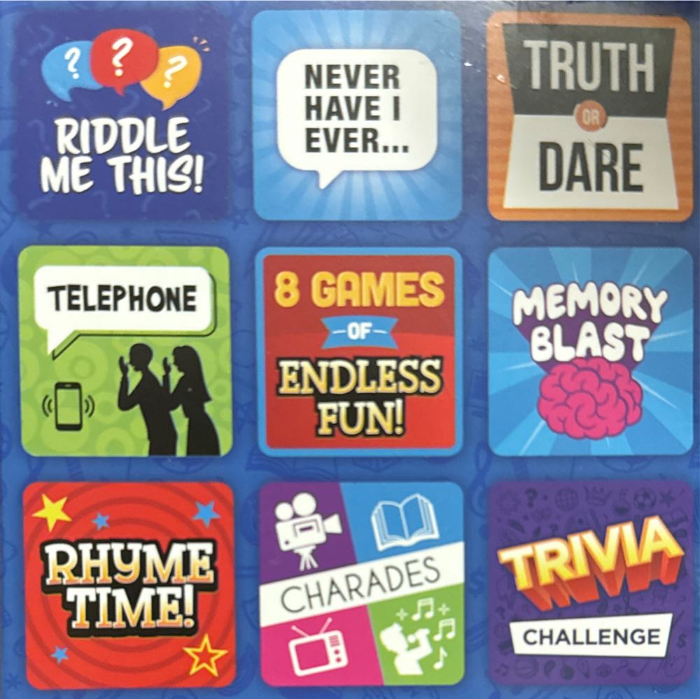 Brand New! Party Night Coaster Game 8 Game Set  board game collectible [Barcode 049696128810] - Main Image 2