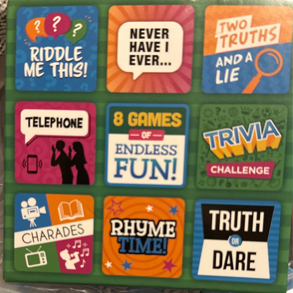 Brand New! Party Night Coaster Game 8 Game Set  board game collectible [Barcode 049696128810] - Main Image 3