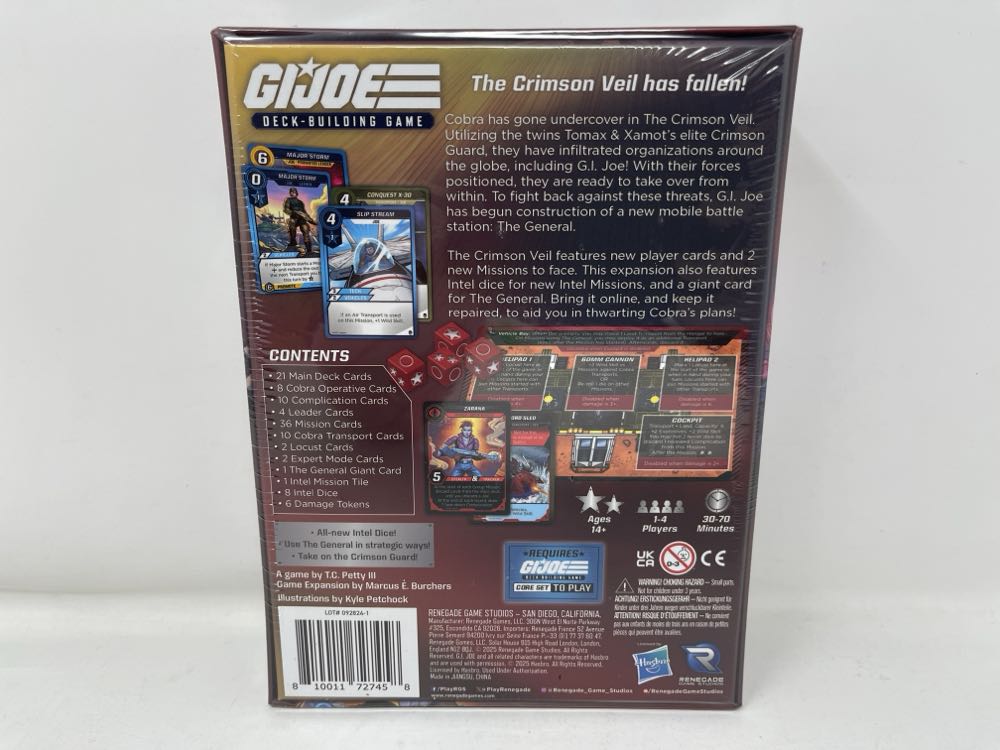 G.I. Joe : The Crimson Veil Expansion  board game collectible [Barcode 810011727458] - Main Image 2