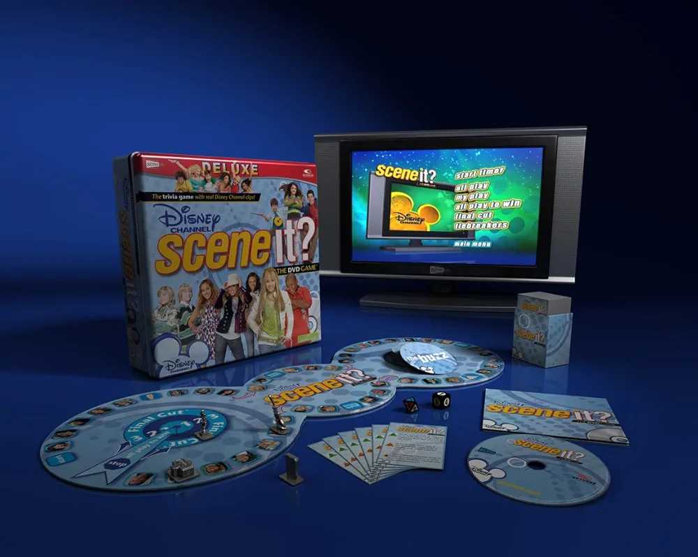 Scene It? DVD Game - Disney Channel Edition  board game collectible - Main Image 4