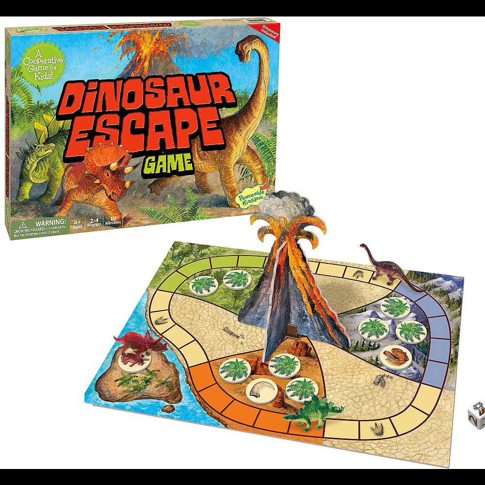 Dinosaur Escape Game  (2-4) board game collectible - Main Image 2