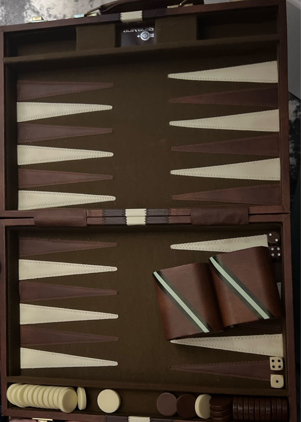 Backgammon (Amber’s)  board game collectible - Main Image 2