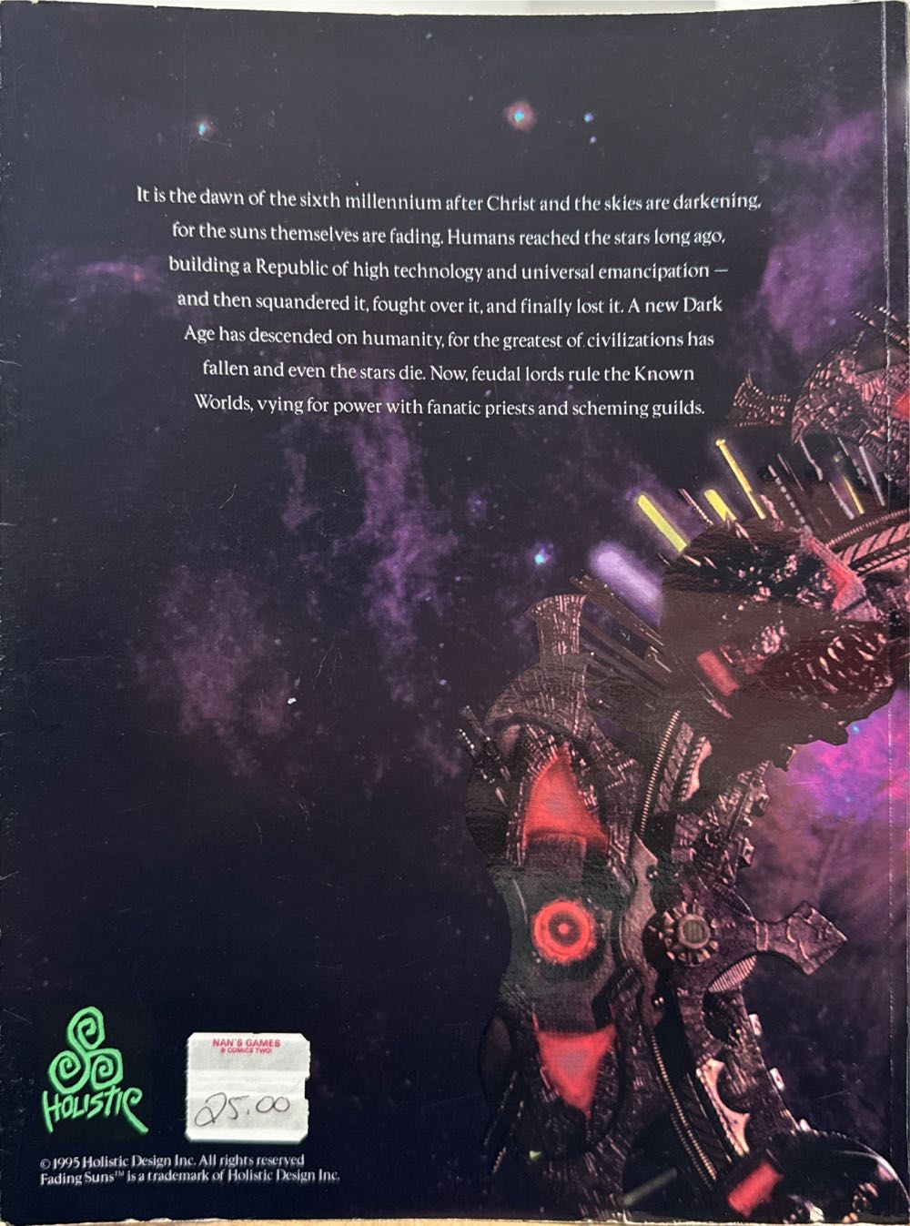 Fading Suns: First Edition  (2+) board game collectible - Main Image 2