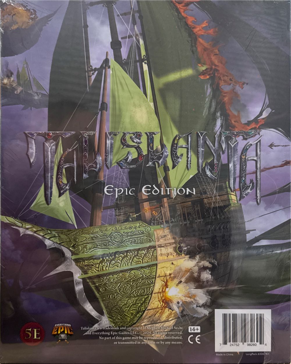 Talislanta: Epic Edition  (2+) board game collectible [Barcode 724752982604] - Main Image 2