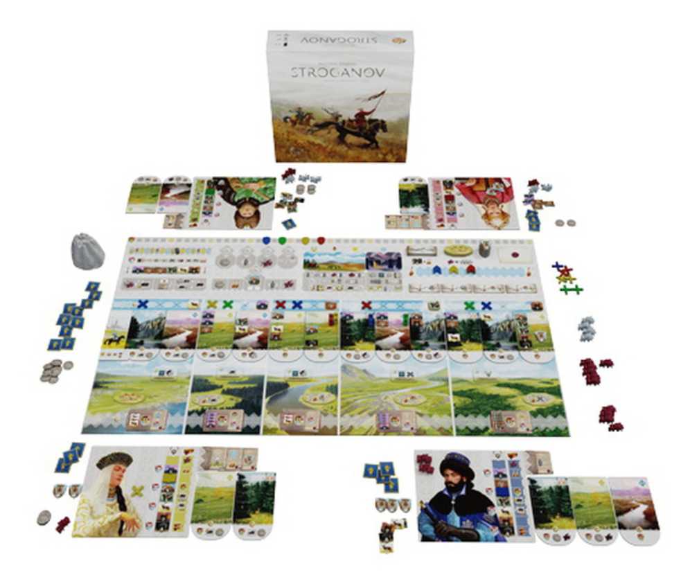 Stroganov (Big Box Deluxe Edition)  (1-4) board game collectible [Barcode 5407004494722] - Main Image 3