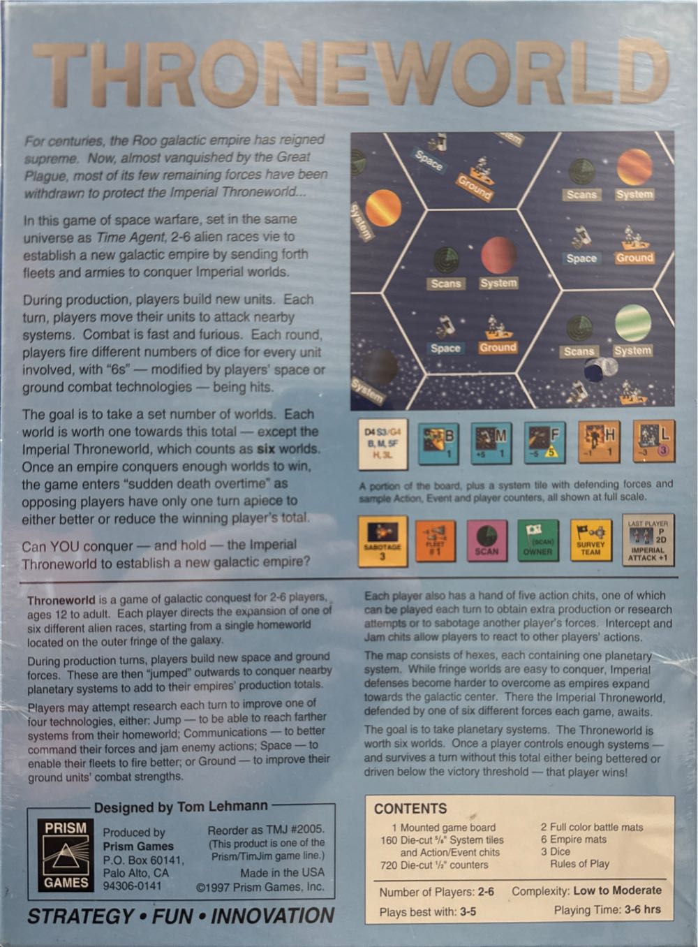 Throneworld  (3-5) board game collectible - Main Image 2