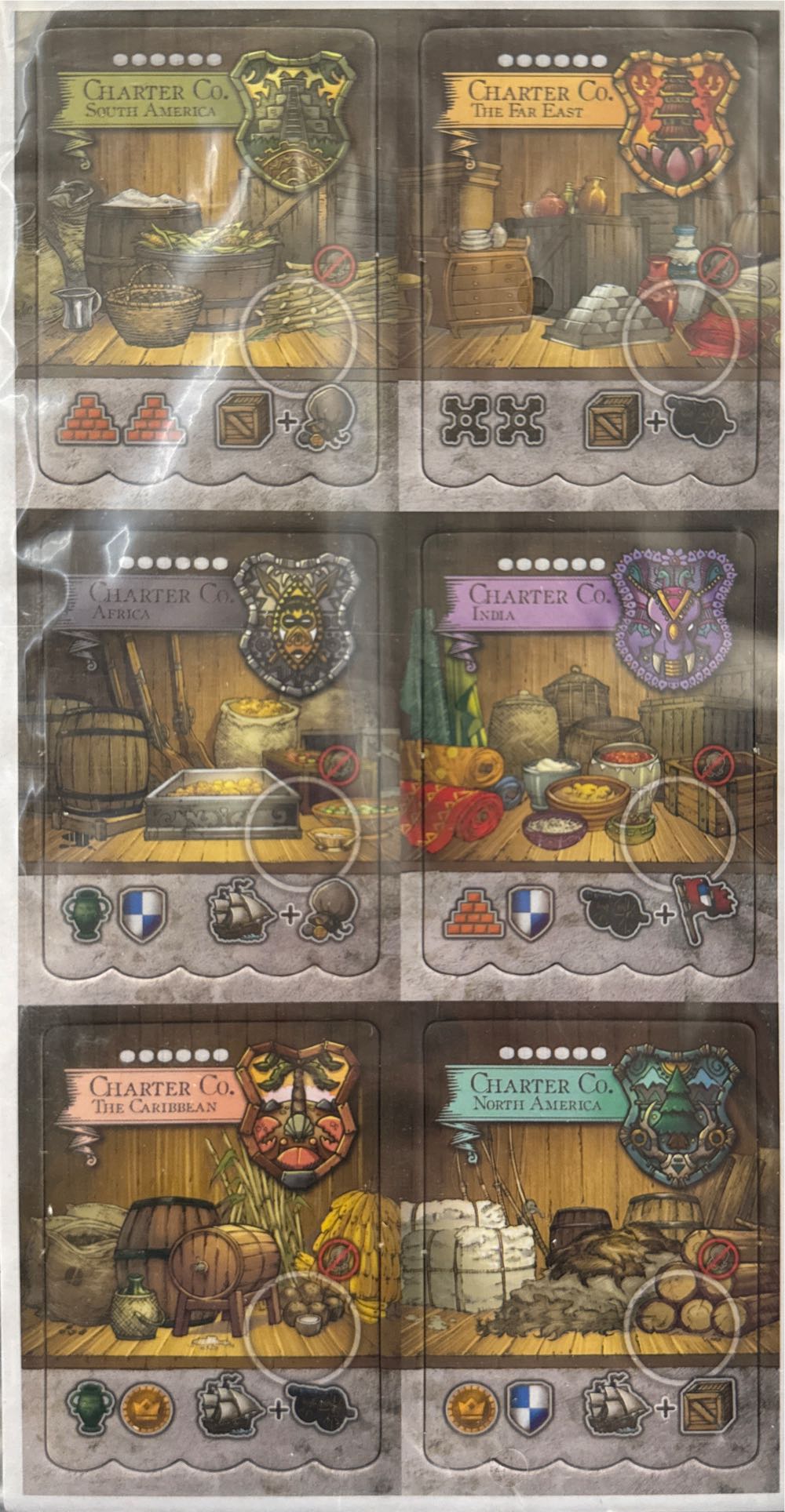 Endeavor: Age Of Sail - Charter Companies  board game collectible - Main Image 2