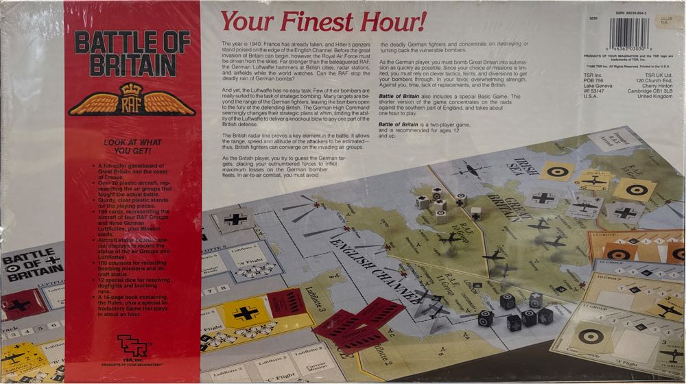 Battle Of Britain  (2) board game collectible [Barcode 046363030308] - Main Image 2
