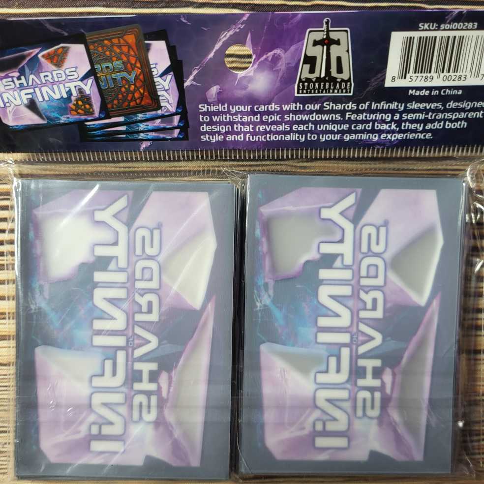 Shards Of Infinity Saga Card Sleeves Edition Infinity:  board game collectible [Barcode 857789002837] - Main Image 3