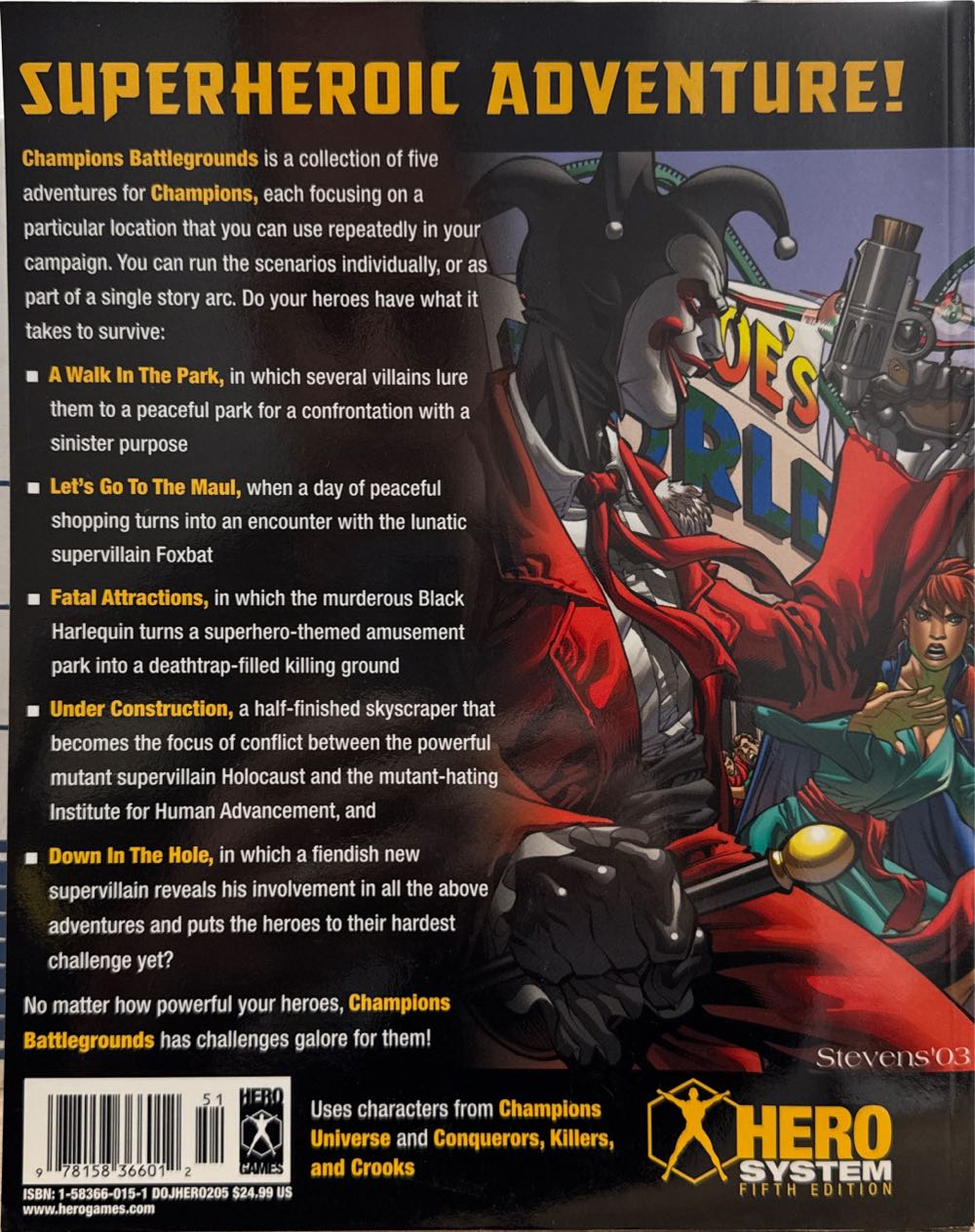 Champions: Battlegrounds  board game collectible [Barcode 978158366012] - Main Image 2