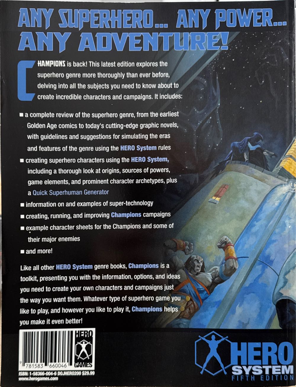 Champions: Superpowered Roleplaying - 5E  board game collectible - Main Image 2