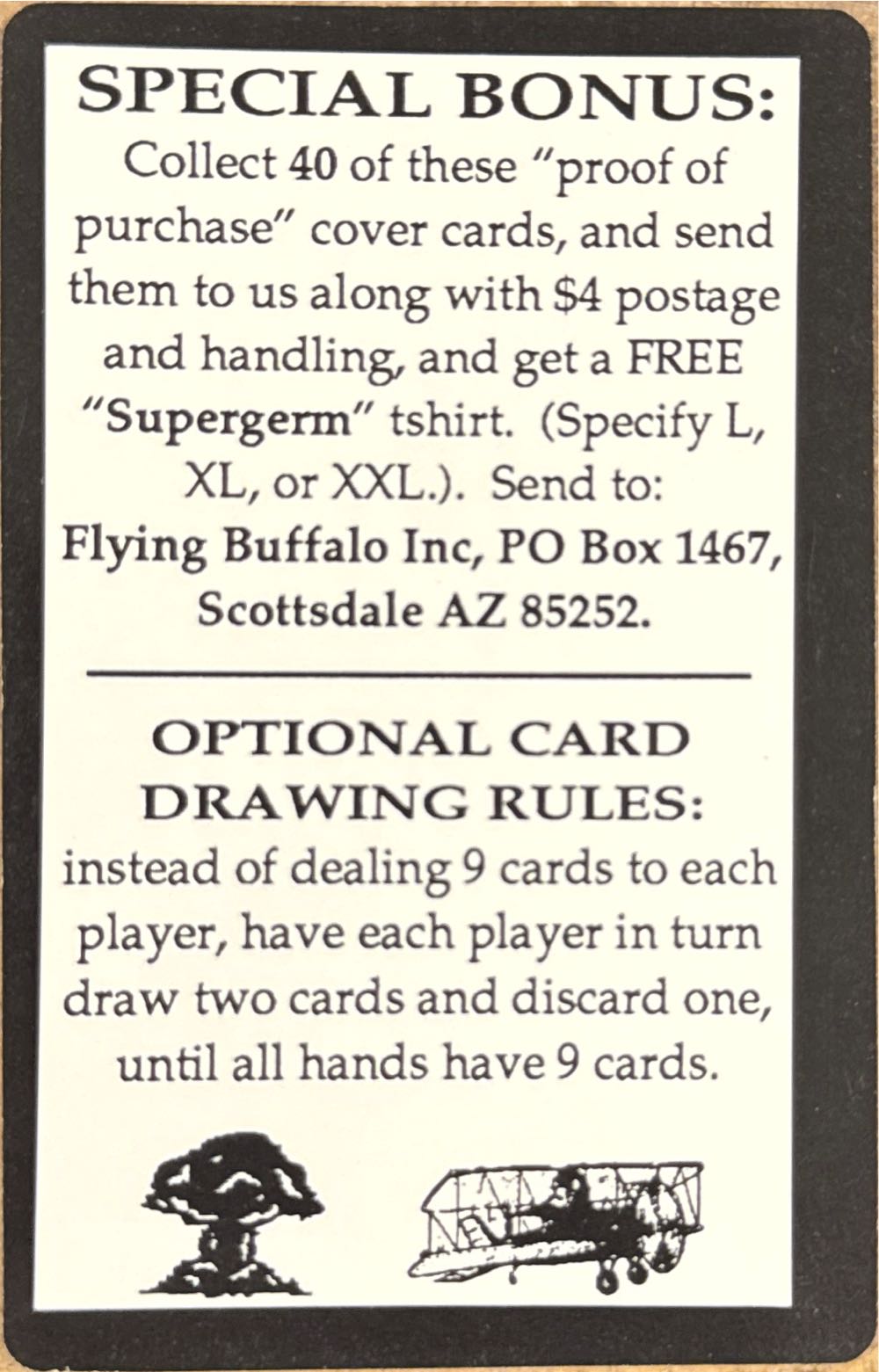 Nuclear War: Booster Pack  board game collectible - Main Image 2