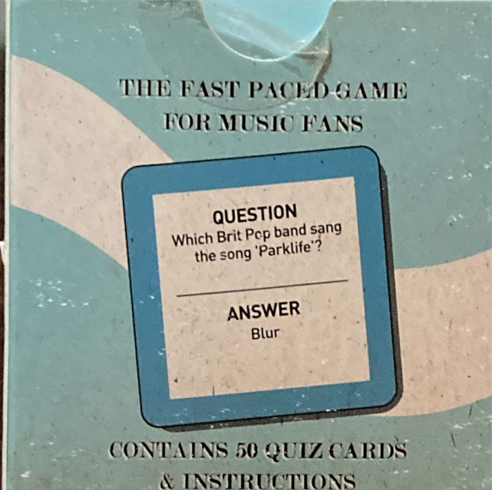 Music Quiz  (2+) board game collectible [Barcode 12590311944990020050] - Main Image 2