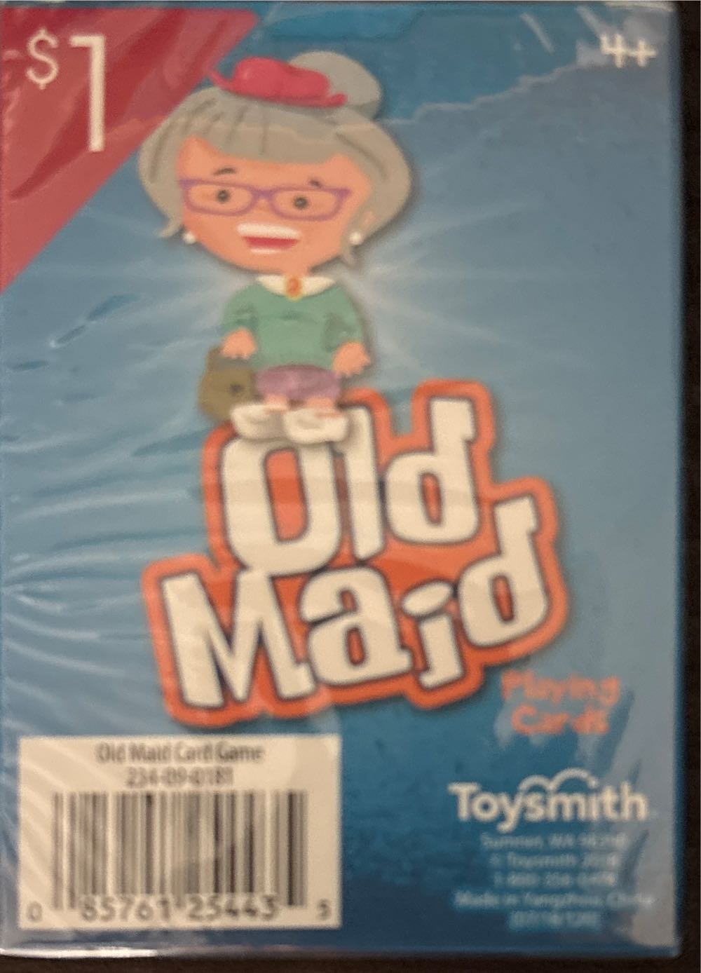Old Maid  board game collectible [Barcode 085761254435] - Main Image 2