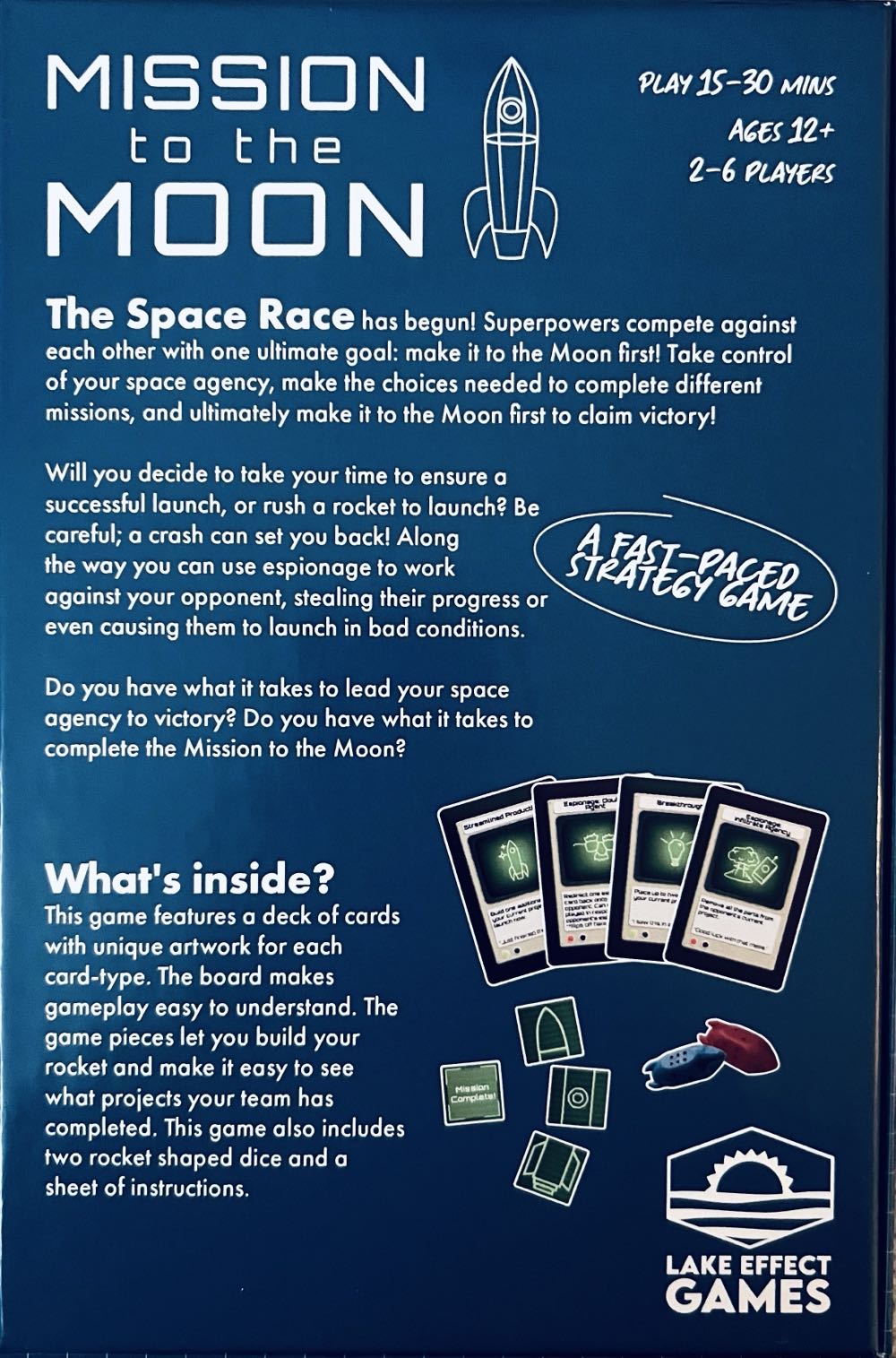 Mission to the Moon  (2 3 4 5 6) board game collectible - Main Image 2