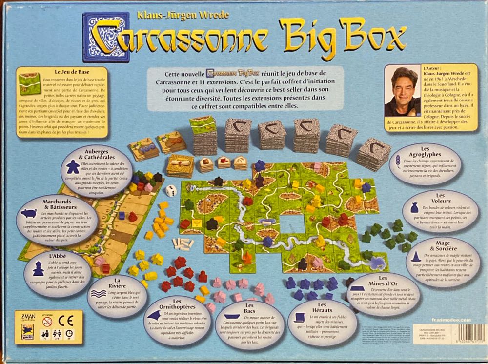 Carcassonne - Big Box  (2-6) board game collectible [Barcode 8435407617117] - Main Image 2