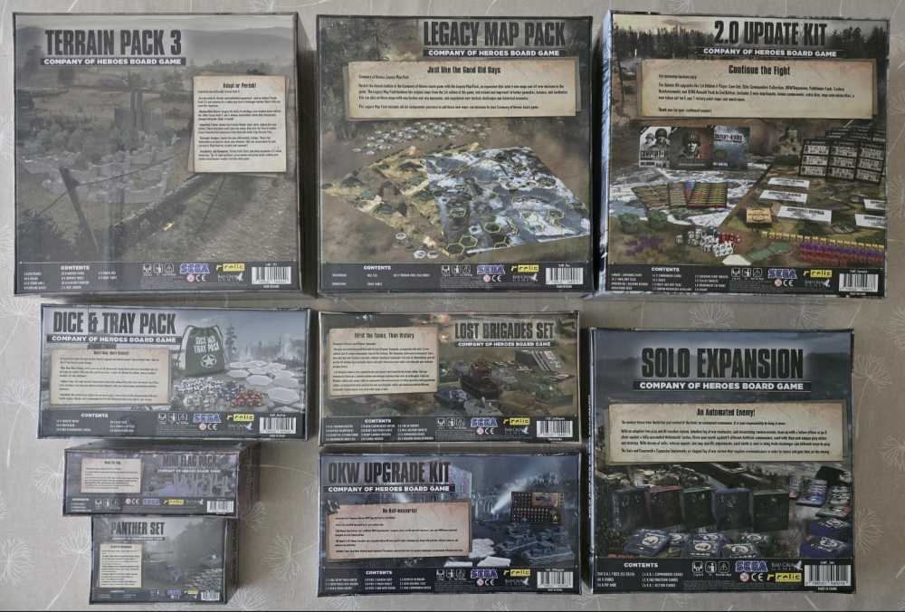 Company Of Heroes: 2nd Edition - Gamefound Upgrade Edition  (2-5) board game collectible - Main Image 4