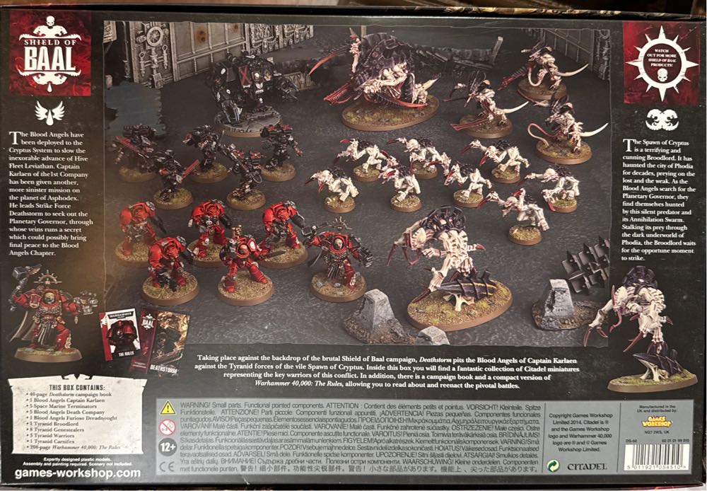 Deathstorm Shield Of Baal New Sealed Box  (2) board game collectible [Barcode 5011921054510] - Main Image 2