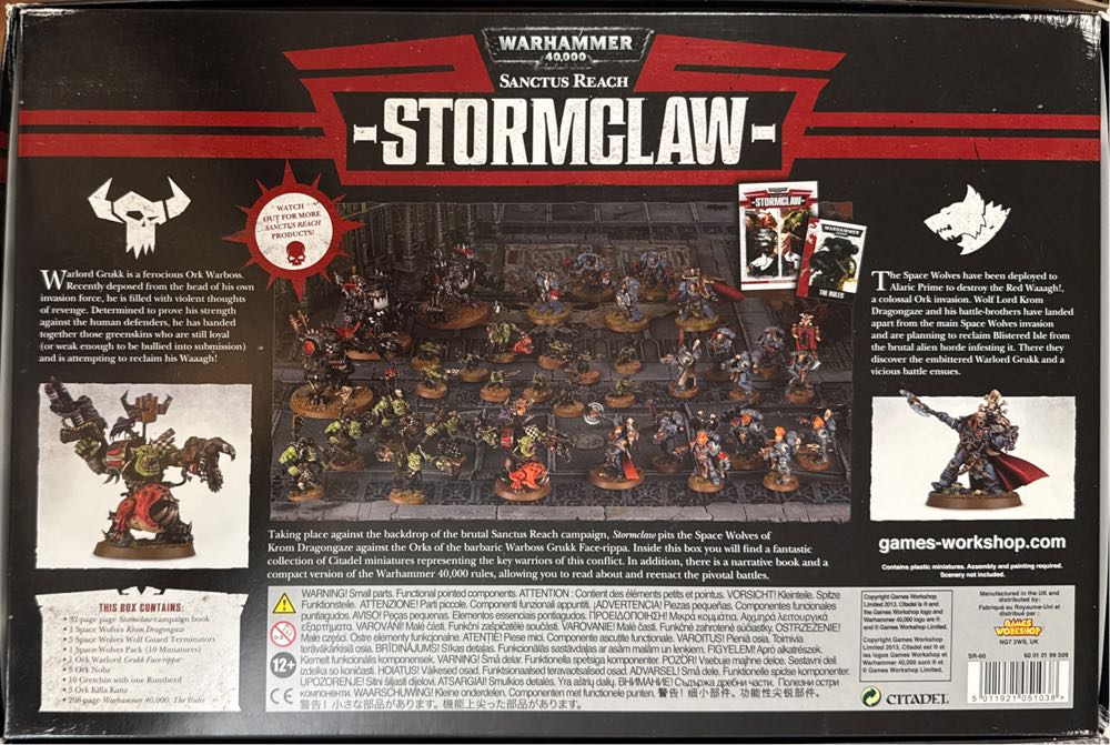 Sanctus Reach Stormclaw Box Set  (2) board game collectible [Barcode 5011921051038] - Main Image 2