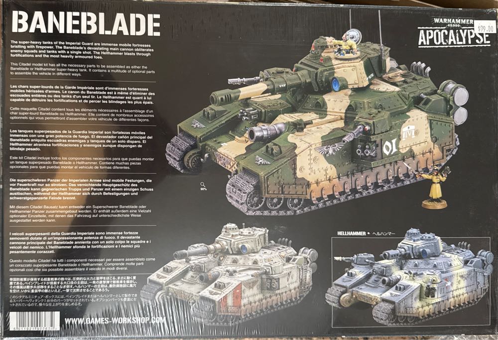 Imperial Guard Baneblade  (0) board game collectible [Barcode 5011921903634] - Main Image 2