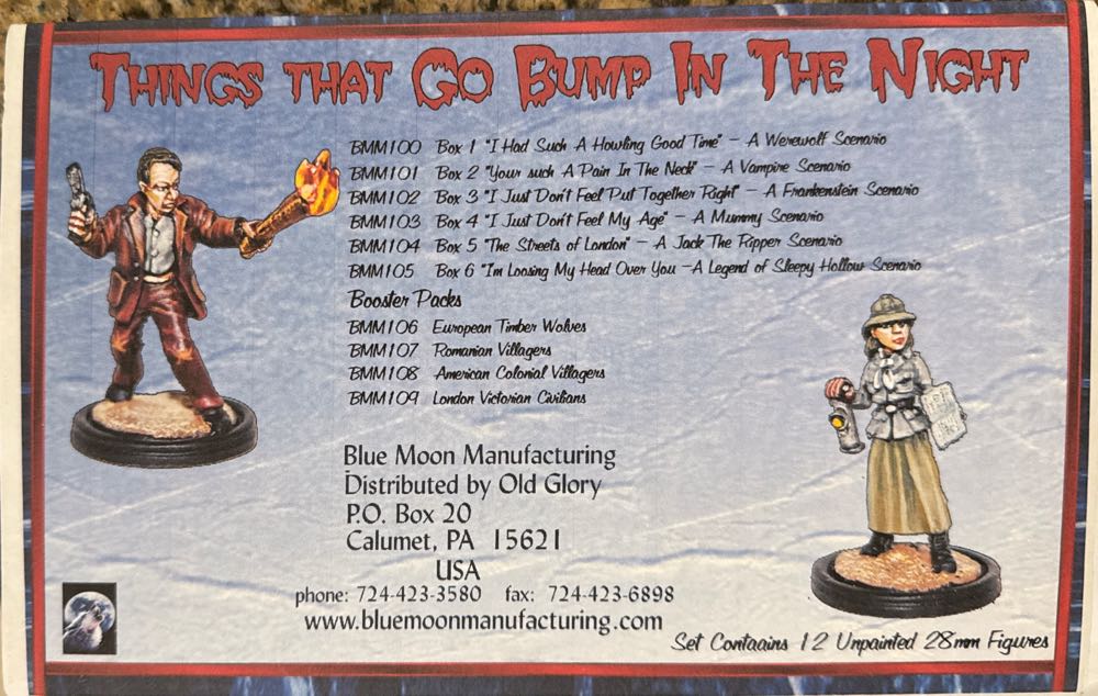 BMM103: Things That Go Bump In The Night  board game collectible - Main Image 2