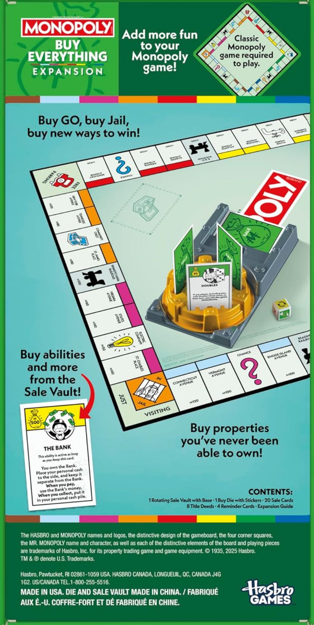 Expansion: Buy Everything  (6) board game collectible [Barcode 195166282237] - Main Image 2