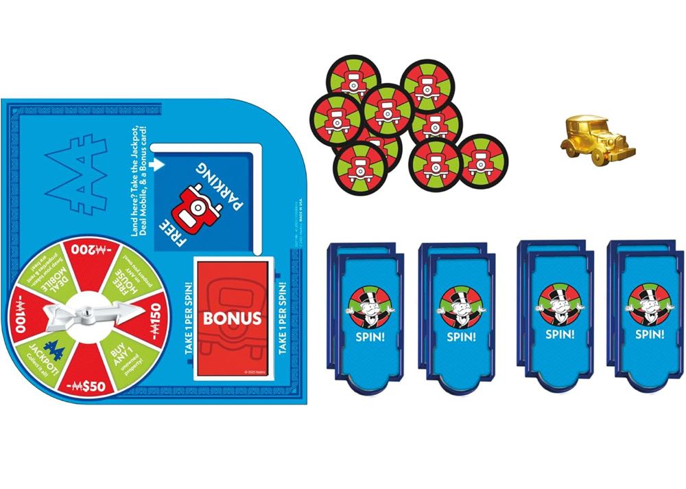 Expansion: Free Parking Jackpot  (6) board game collectible [Barcode 195166279244] - Main Image 3