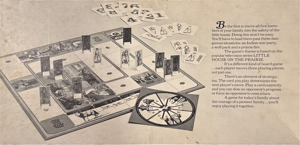 Little House On The Prairie  board game collectible - Main Image 2