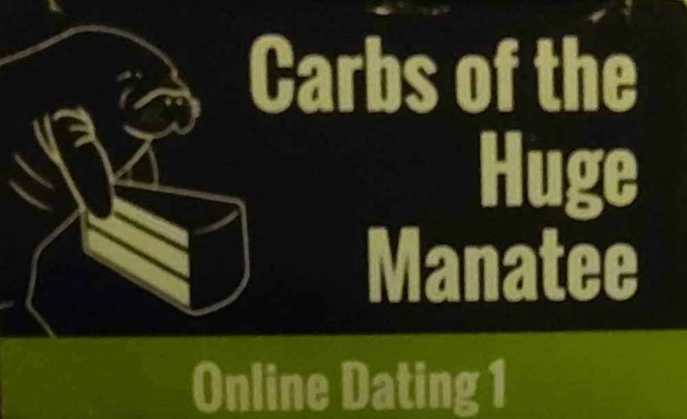 Carbs Of The Huge Manatee: Online Dating 1  (4+) board game collectible - Main Image 3