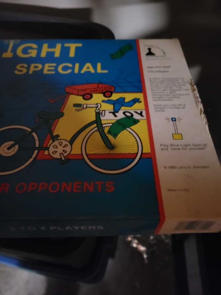 Blue Light Special  (2-4) board game collectible - Main Image 2