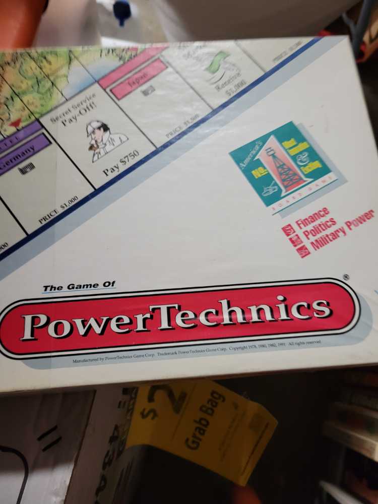 Opoly Power Technics  (2-6) board game collectible - Main Image 2