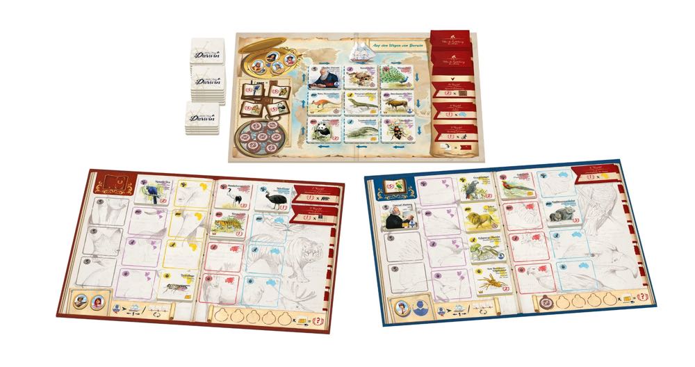 Sorry We Are French On The Paths Of Darwin Family Game 2-5 Players From 8 Years 30 Minutes German  (2-5) board game collectible [Barcode 4015566605008] - Main Image 4